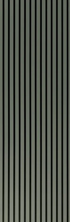 Wand- und Akustikpaneel salbei L/B/H: ca. 240x56,1x1,9 cm pro Stück