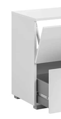 Waschbeckenunterschrank Carlos perlweiß Optik B/H/T: ca. 60,2x59,1x35 cm