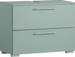 Waschbeckenunterschrank Carlos Pistazie B/H/T: ca. 80,2x59,1x35 cm