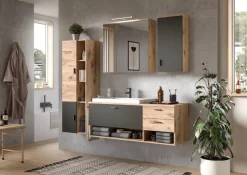 Waschbeckenunterschrank GRADO B/H/T: ca. 140x50x48 cm