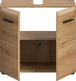 Waschbeckenunterschrank Ice Artisan Oak Nachbildung B/H/T: ca. 60x54x30 cm