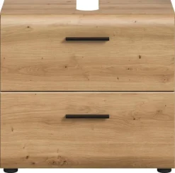 Waschbeckenunterschrank Ice Artisan Oak Nachbildung B/H/T: ca. 60x54x60 cm