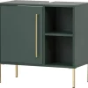 Waschbeckenunterschrank Kent waldgrün B/H/T: ca. 65,3x63,3x33,1 cm