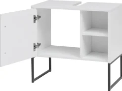 Waschbeckenunterschrank Limone weiß B/H/T: ca. 60,4x59,9x33,1 cm