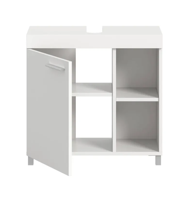 Waschbeckenunterschrank Noah weiß B/H/T: ca. 65x63x31 cm