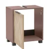 Waschbeckenunterschrank Piazza braun B/H/T: ca. 50,3x56x33 cm