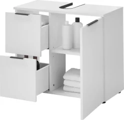 Waschbeckenunterschrank Porto weiß B/H/T: ca. 70x60x35 cm
