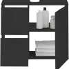 Waschbeckenunterschrank Porto schwarz B/H/T: ca. 70x60x35 cm