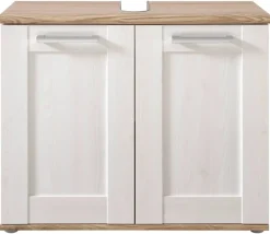 Waschbeckenunterschrank Romance Sibiu Lärche Nachbildung Eiche San-Remo Nachbildung B/H/T: ca. 80x66x32 cm