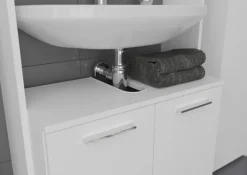 Waschbeckenunterschrank Roca weiß B/H/T: ca. 65x55x31 cm