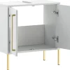 Waschbeckenunterschrank Sarah weiß B/H/T: ca. 57,1x61,2x30,1 cm