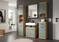 Waschbeckenunterschrank Scout Eiche Artisan Nachbildung salbei Nachbildung B/H/T: ca. 60x56x34 cm