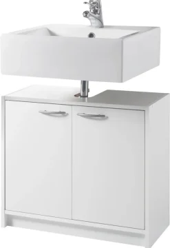 Waschbeckenunterschrank Smash weiß B/H/T: ca. 63x55x29 cm