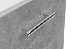 Waschbeckenunterschrank Solo 11 Beton Optik B/H/T: ca. 38x55x29 cm