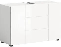 Waschbeckenunterschrank Vira weiß B/H/T: ca. 82x56x34 cm
