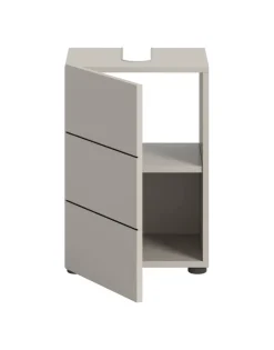 Waschbeckenunterschrank VIRA Cashmere schwarz B/H/T: ca. 38x56x34 cm