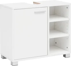 Waschbeckenunterschrank weiß B/H/T: ca. 32x55x60 cm