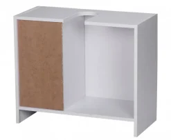 Waschbeckenunterschrank weiß B/H/T: ca. 30x54x63 cm