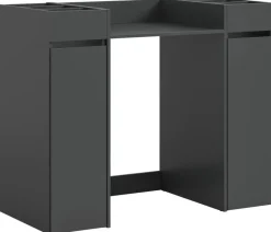 Waschmaschinenumbauschrank Free anthrazit B/H/T: ca. 124x101x60 cm