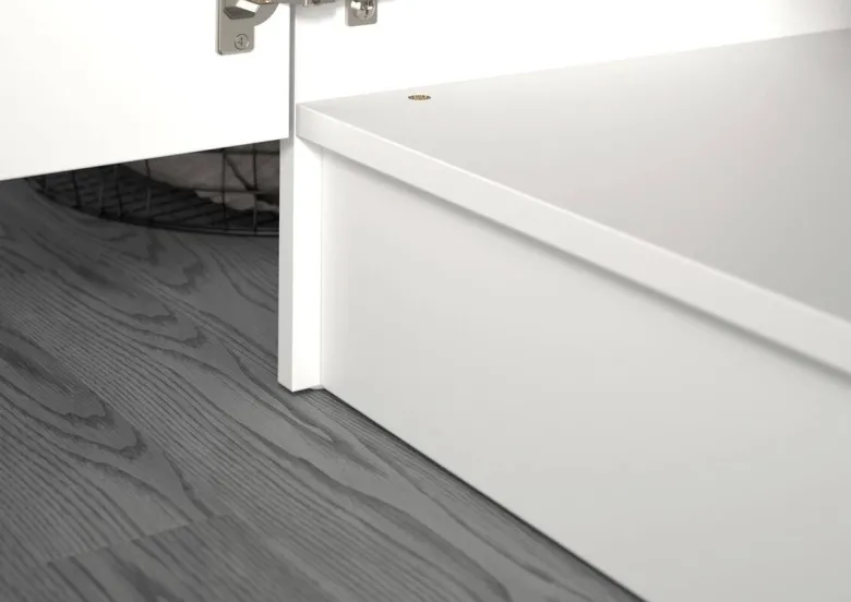 Waschmaschinenumbauschrank Free weiß B/H/T: ca. 306x165x68 cm