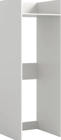 Waschmaschinenumbauschrank Free weiß B/H/T: ca. 66x196x66 cm