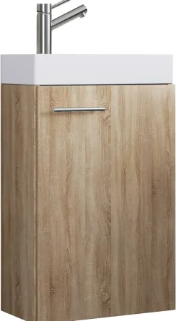 Waschplatz Slito Eiche Sonoma Nachbildung B/H/T: ca. 41x68x22 cm