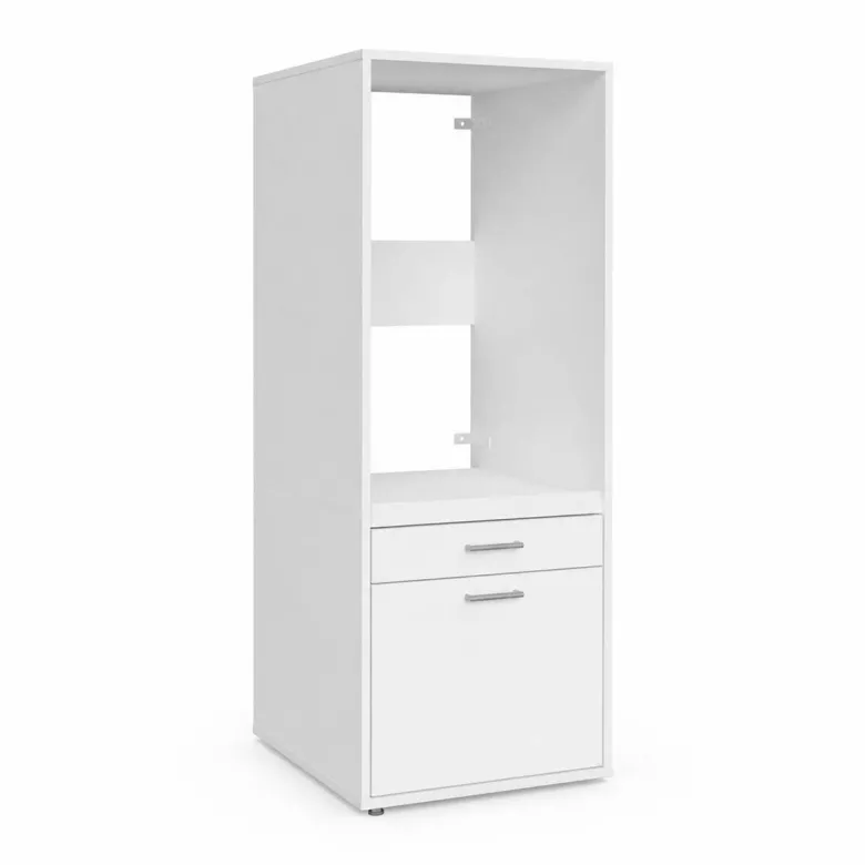 Washcab Waschmaschinenschrank WCBA142 weiß B/H/T: ca. 66,5x142x67,5 cm