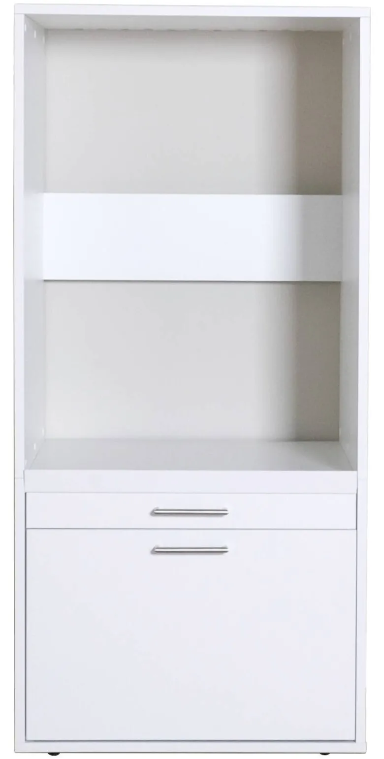 Washcab Waschmaschinenschrank WCBA142 weiß B/H/T: ca. 66,5x142x67,5 cm