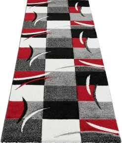 Webteppich Casino rot B/L: ca. 80x300 cm