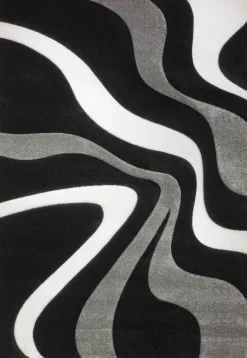 Webteppich Casino schwarz B/L: ca. 120x170 cm