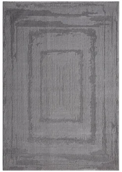Webteppich Costa grau B/L: ca. 160x230 cm