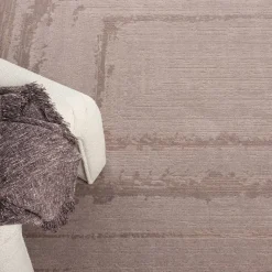 Webteppich Costa taupe B/L: ca. 160x230 cm