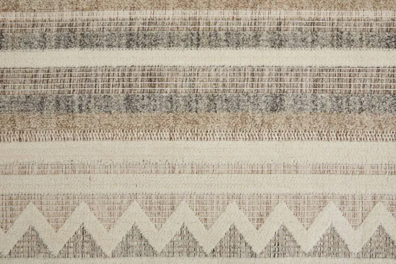 Webteppich Crosby Cremegrau B/L: ca. 200x290 cm