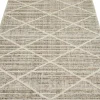 Webteppich Crosby graubraun B/L: ca. 80x150 cm