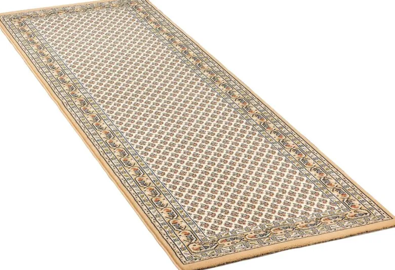 Webteppich Kashmar beige B/L: ca. 80x250 cm