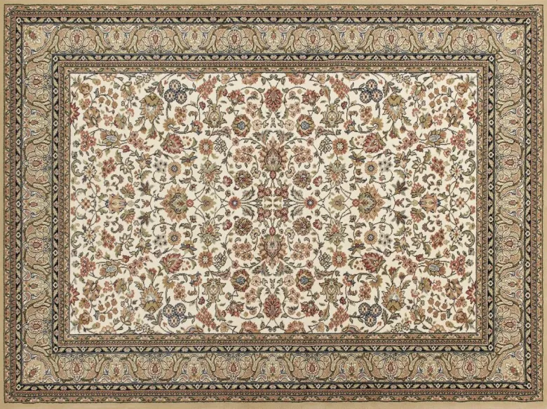 Webteppich Kashmar beige B/L: ca. 200x290 cm