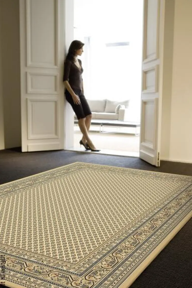 Webteppich Kashmar beige B/L: ca. 200x290 cm