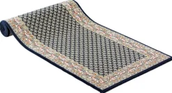 Webteppich Kashmar blau B/L: ca. 80x250 cm