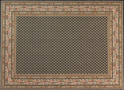 Webteppich Kashmar blau B/L: ca. 240x340 cm