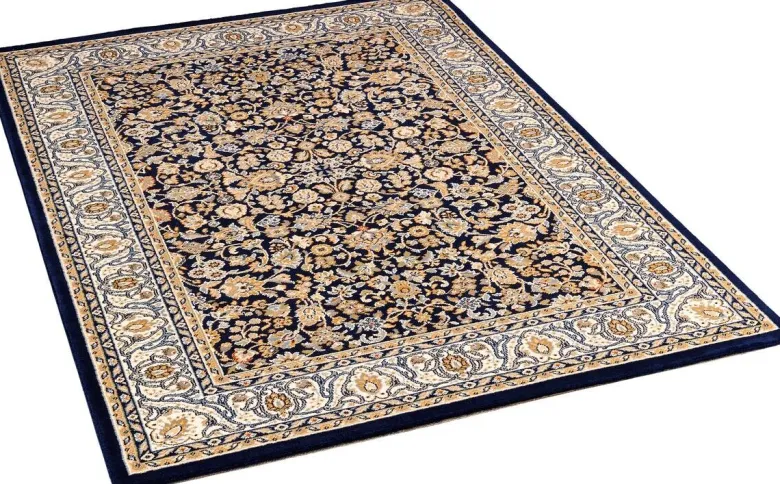 Webteppich Kashmar blau B/L: ca. 160x230 cm