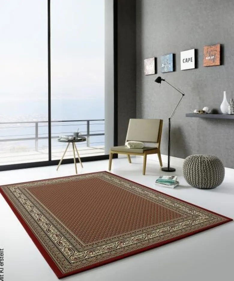 Webteppich Kashmar rot B/L: ca. 200x290 cm