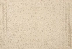 Webteppich Luxus beige B/L: ca. 120x170 cm