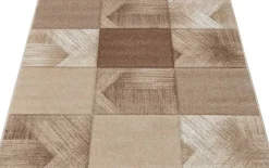 Webteppich Malta braun B/L: ca. 80x150 cm