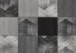 Webteppich Malta grau B/L: ca. 160x230 cm