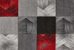 Webteppich Malta rot B/L: ca. 80x150 cm