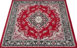 Webteppich Manila rot B/L: ca. 200x280 cm