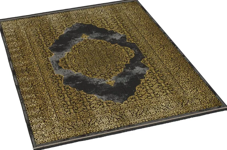 Webteppich Salsa gold B/L: ca. 160x230 cm