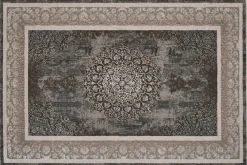 Webteppich Salsa grau B/L: ca. 80x300 cm