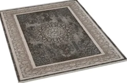 Webteppich Salsa grau B/L: ca. 80x300 cm
