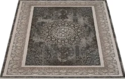 Webteppich Salsa grau B/L: ca. 80x300 cm